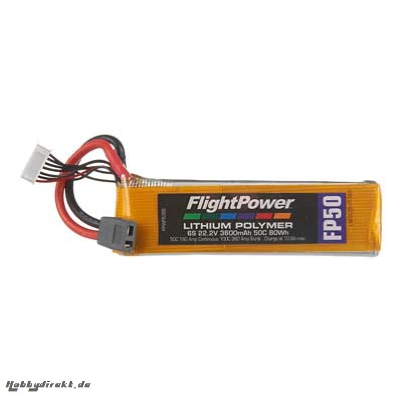 LiPo FP50 22,2 V, 3600mAh FPWP5366