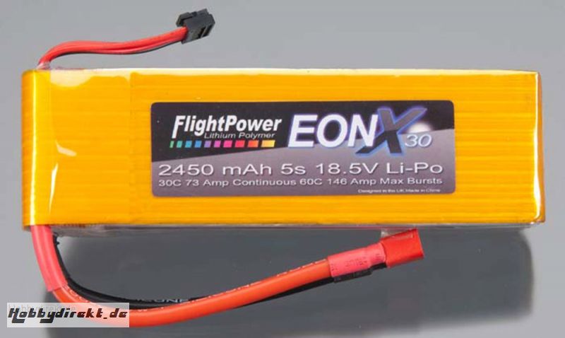 EON-X 30 LiPo 5S 18.5V 2450mA Revell RC Pro Hobbico FPWP6240