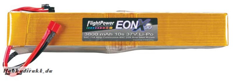 EON-X 30 LiPo 10S 37V 3800mAh Revell RC Pro Hobbico FPWP6445