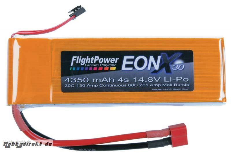 EON-X 30 LiPo 4S 14.8V 4350mA Revell RC Pro Hobbico FPWP6576