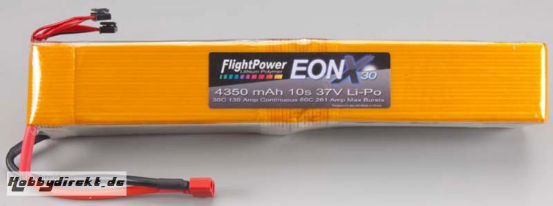 EON-X 30 LiPo 10S 37V 4350mAh Revell RC Pro Hobbico FPWP6581