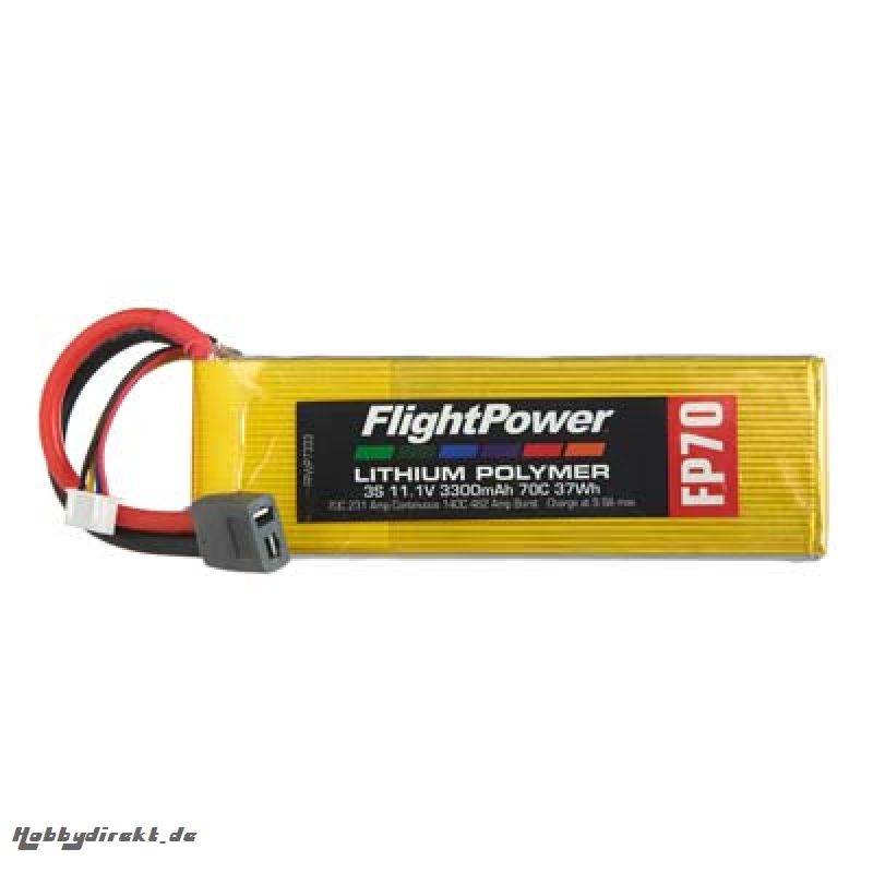 LIPO FP70 11,1 V, 3300mAh FPWP7333