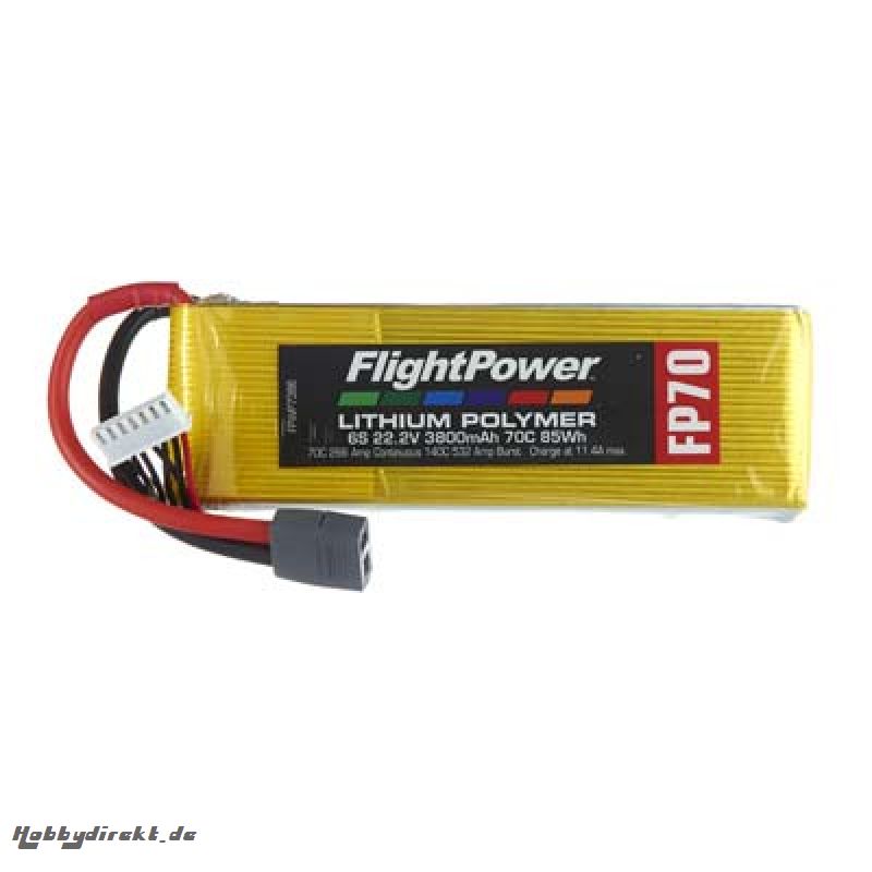 LIPO FP70 22,2 V, 3800mAh FPWP7386