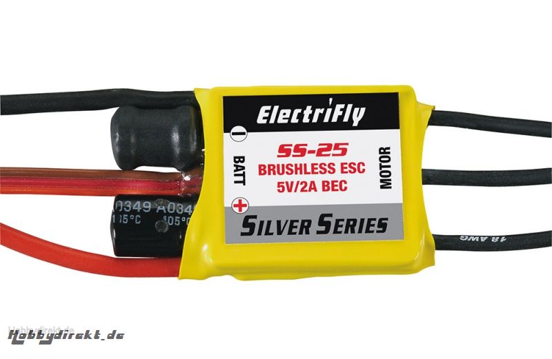 Brushlessregler Silver Series 25A ESC 5V 2A BEC GPMM1820