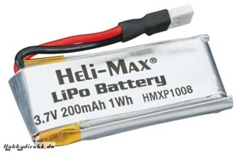 LiPo 1S 3.7V 200mAh Axe 100 C Revell RC Pro Hobbico HMXP1008