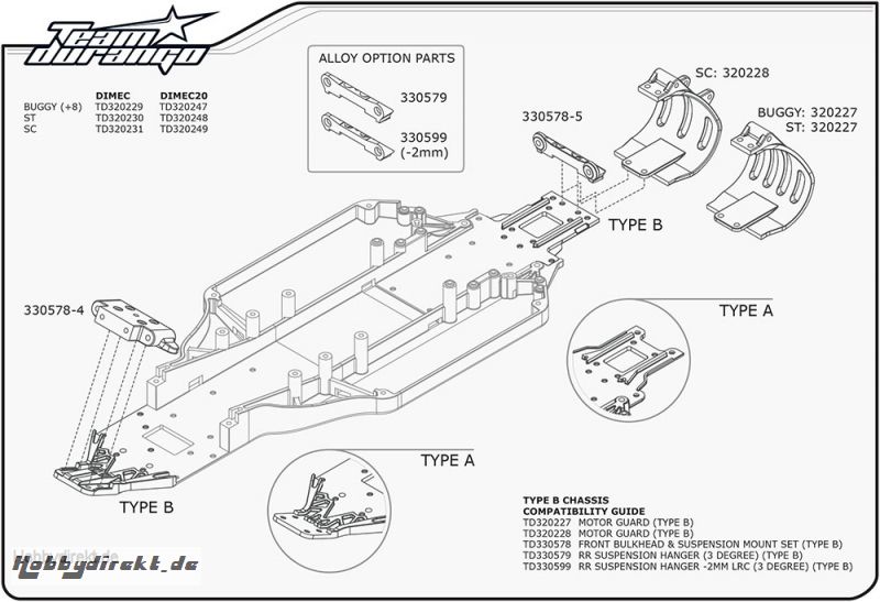 DIMEC CHASSIS DESC210 (Type B) TD320231