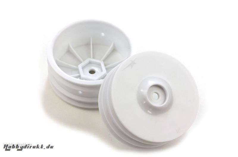 WHEEL RIM FRONT: 14mm HEX WHITE TD510014