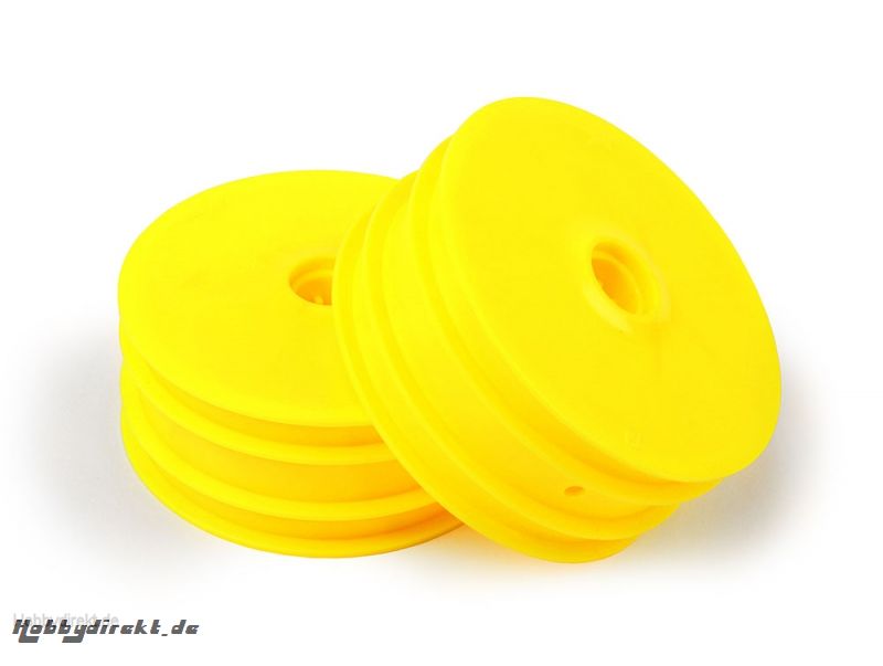 2WD WHEEL RIM FRONT: YELLOW (2pc TD510018