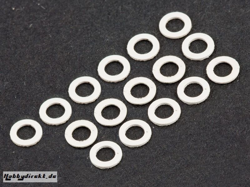 PVC WASHER (2.1*3.5*0.2mm 16pcs) TD709059