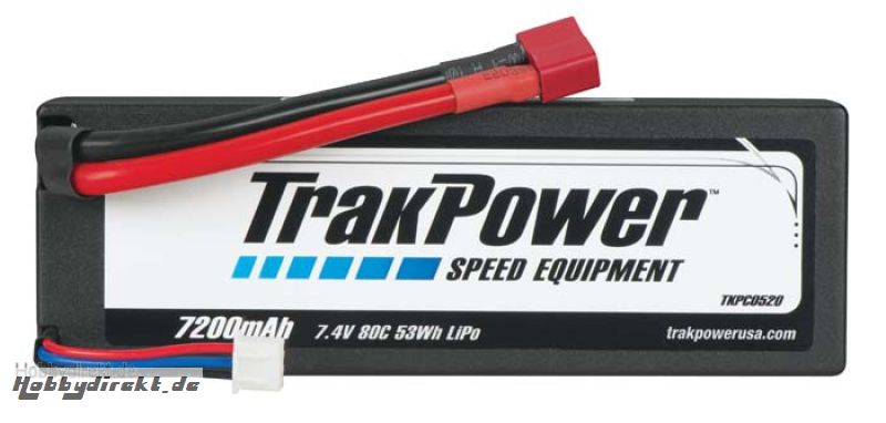 LiPo 2S 7,4V 7200mAh 80C Dean Hobbico TKPC0520