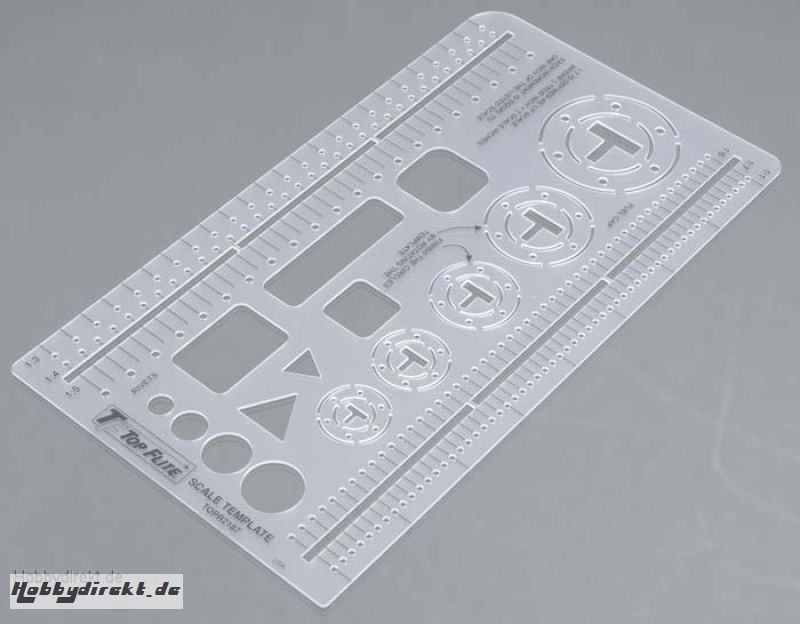 Scale Warbird Schablone TOPR2187