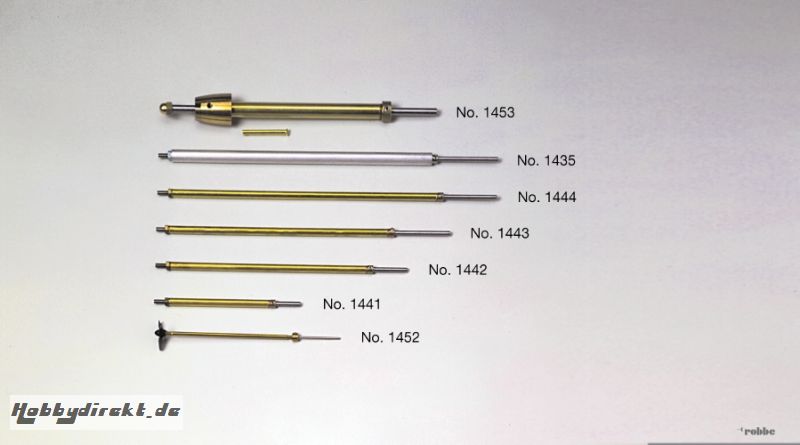 STEVENROHR/175+WELLED4X223 Robbe 1-1442 1442