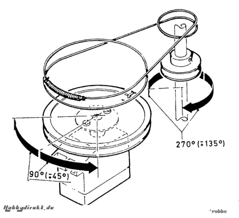 ANLENKSCHEIBENSATZ Robbe 1-1560 1560