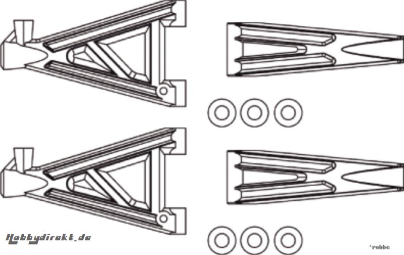 Querlenker Buggy Ob/Un/Vo/Hi Robbe 20400001 1-20400001