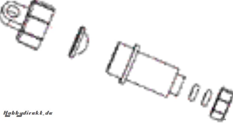 Buggy Dämpferrep.kit vorne 2 Robbe 20400004 1-20400004