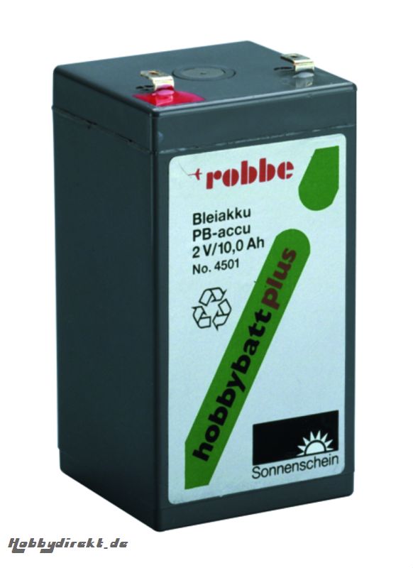 HOBBYBATT PLUS 2V/10AH Robbe 1-4501 4501