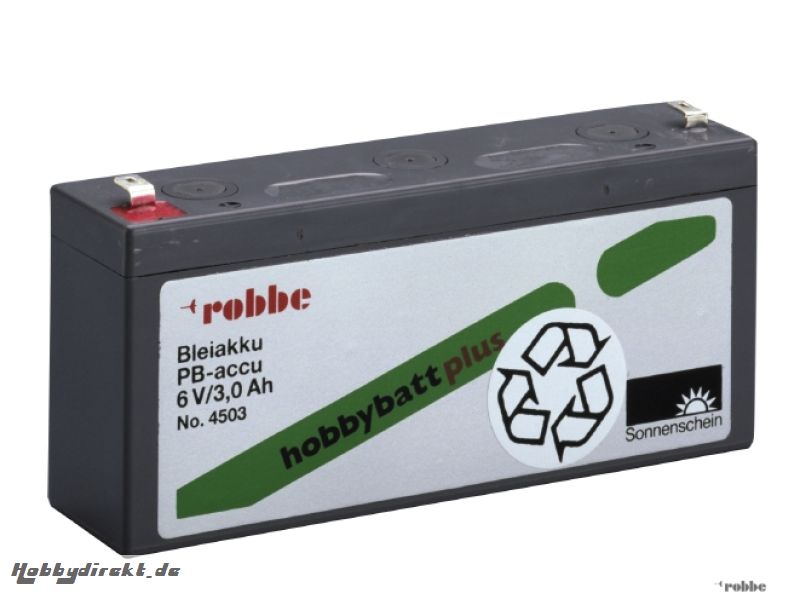 HOBBYBATT PLUS 6V/10AH Robbe 1-4505 4505