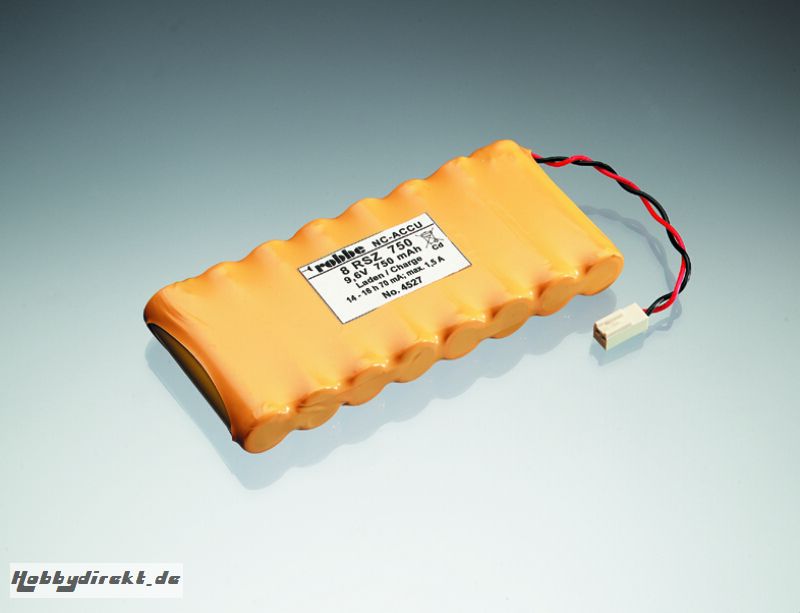 SENDERAKKU 8 RSZ 750 MAH (3P) Robbe 1-4527 4527