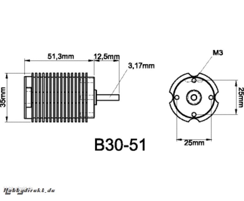 ROXXY BL INRUNNER 3051/04 Robbe 1-4787 4787