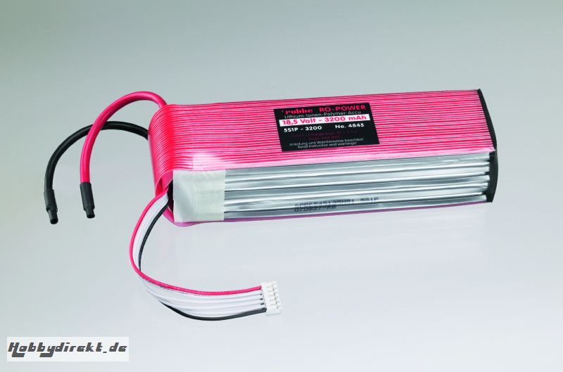 LIPO-AKKU 5S1P 18,5V 3200MAH Robbe 4845 1-4845