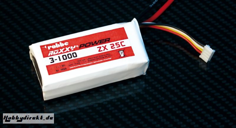 Roxxy-Power ZX 2S 1000mAh 25C Robbe 4865 1-4865