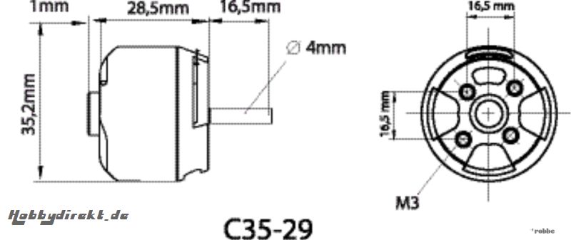 ROXXY BL-Outr. C35-29 500kv Robbe 4989 1-4989