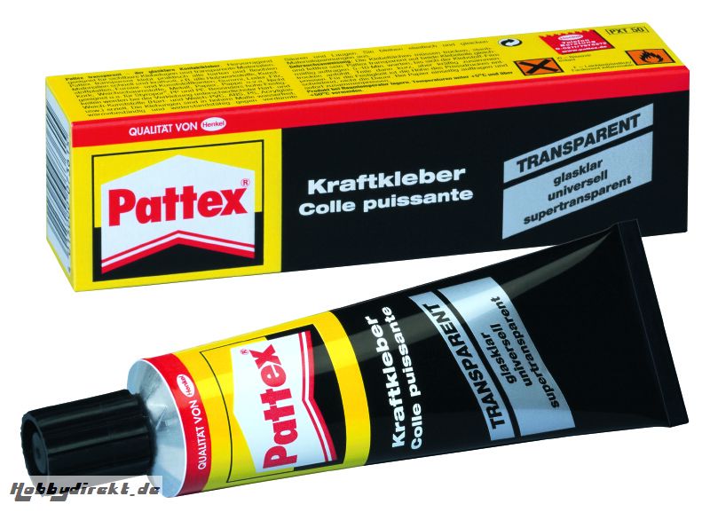 PATTEX KRAFTKLEBER TRANSP. 50G Robbe 1-5019 5019