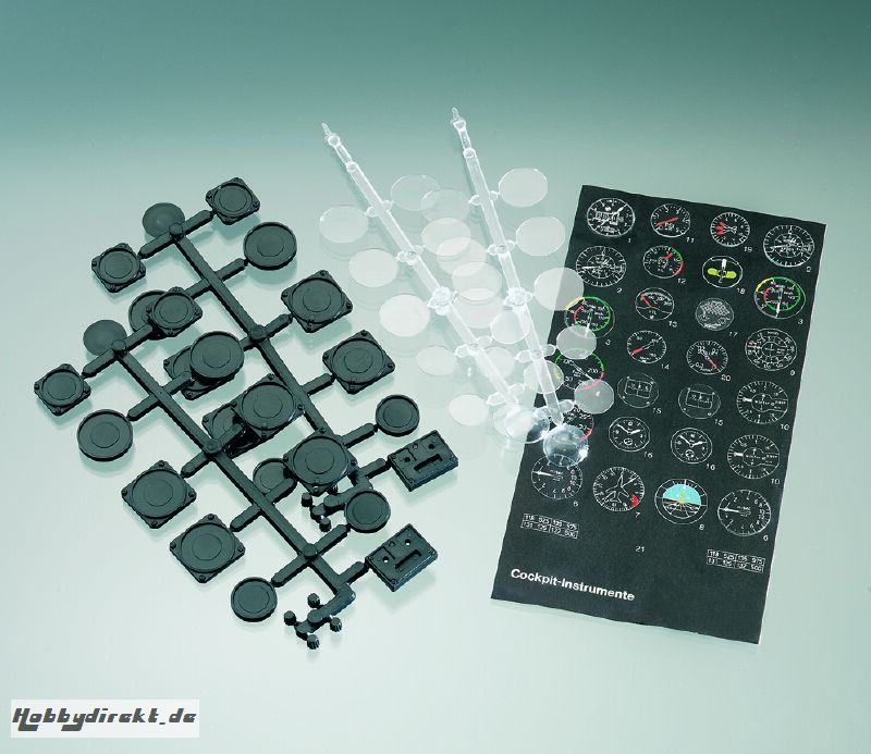 COCKPIT INSTRUMENTE M1:4 Robbe 1-6155 6155