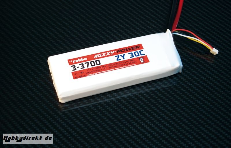 Roxxy-Power ZY 3S 3700mAh 30C Robbe 6814 1-6814