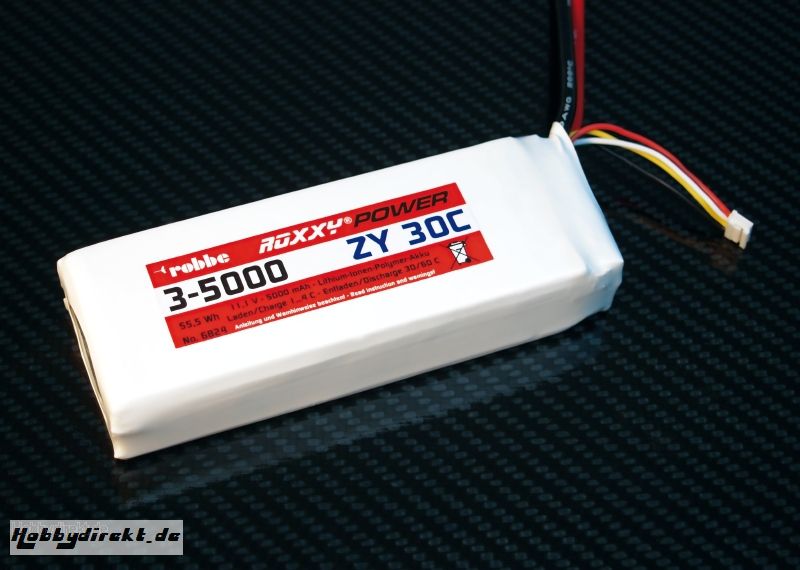 Roxxy-Power ZY 3S 5000mAh 30C Robbe 6824 1-6824