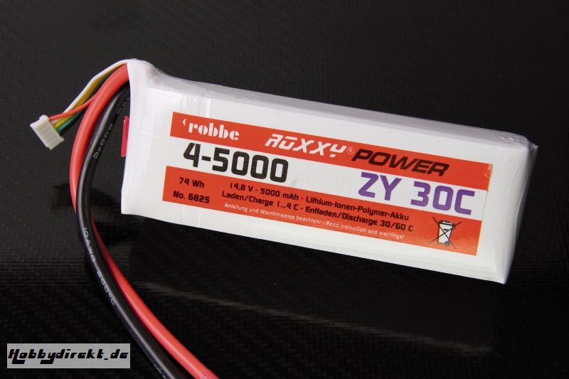 Roxxy-Power ZY 4S 5000mAh 30C Robbe 6825 1-6825