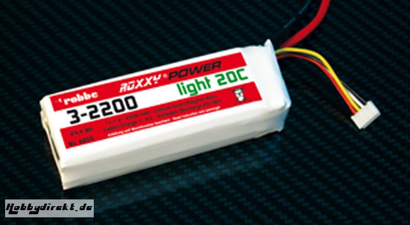 Roxxy-Power-Light 3S 2200mAh Robbe 6855 1-6855