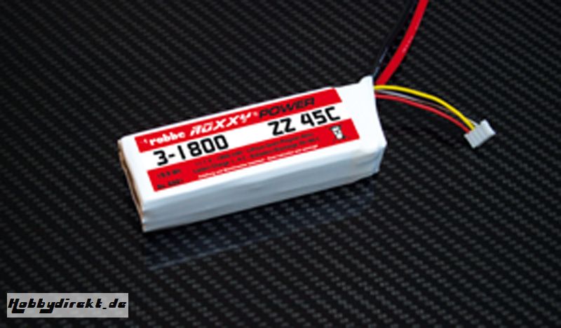 Roxxy-Power ZZ 3S 1800mAh 45C Robbe 6881 1-6881