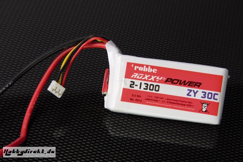 ROXXY© POWER ZY 2S 1300mAh 30 Robbe 6912 1-6912