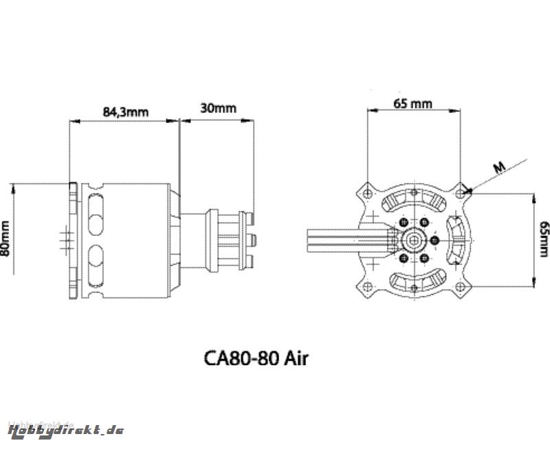 Roxxy Bl Outr. CA80-80 Air 19 Robbe 6970A 1-6970A