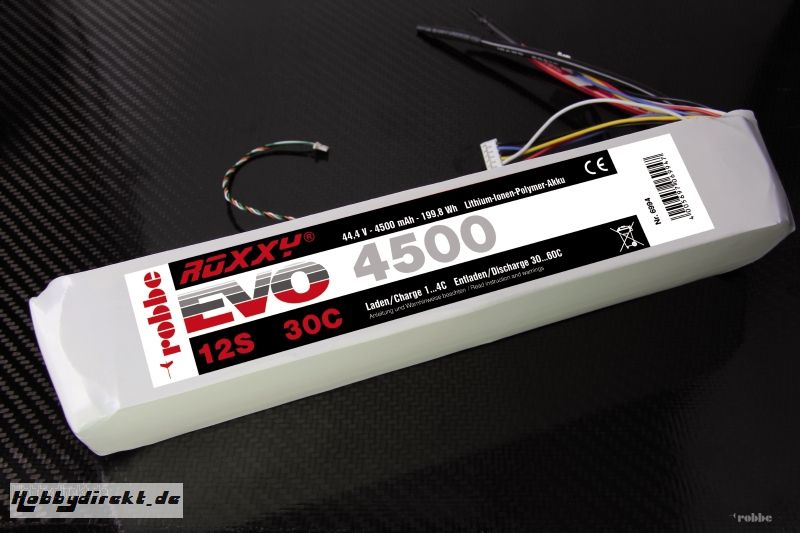 LiPo-Akku ROXXY© Evo 12-4500 Robbe 6994 1-6994