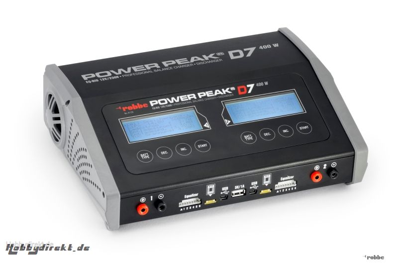 POWER PEAK© D7 EQ-BID 12V/230 Robbe 8129 1-8129