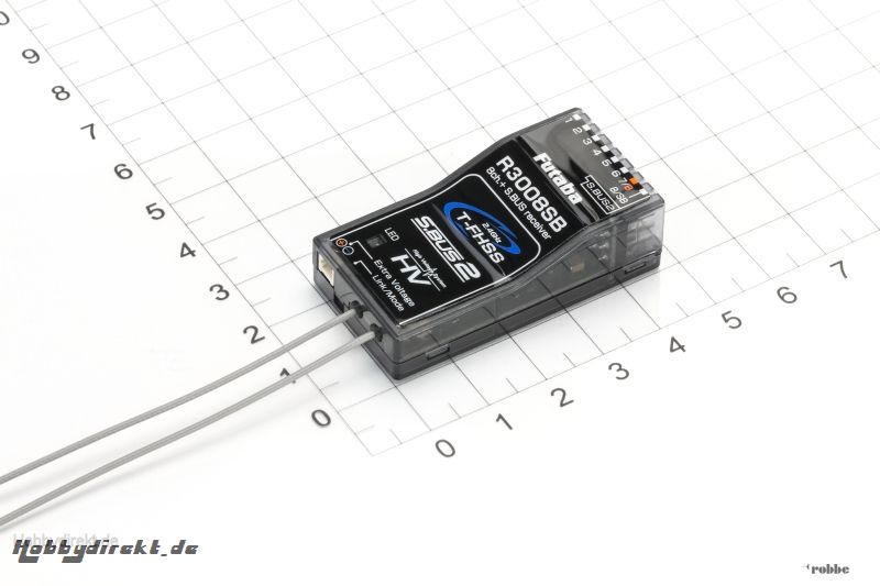 Empf. R-3008SB 2,4 GHz T-FHSS Futaba F1027 P-R3008SB