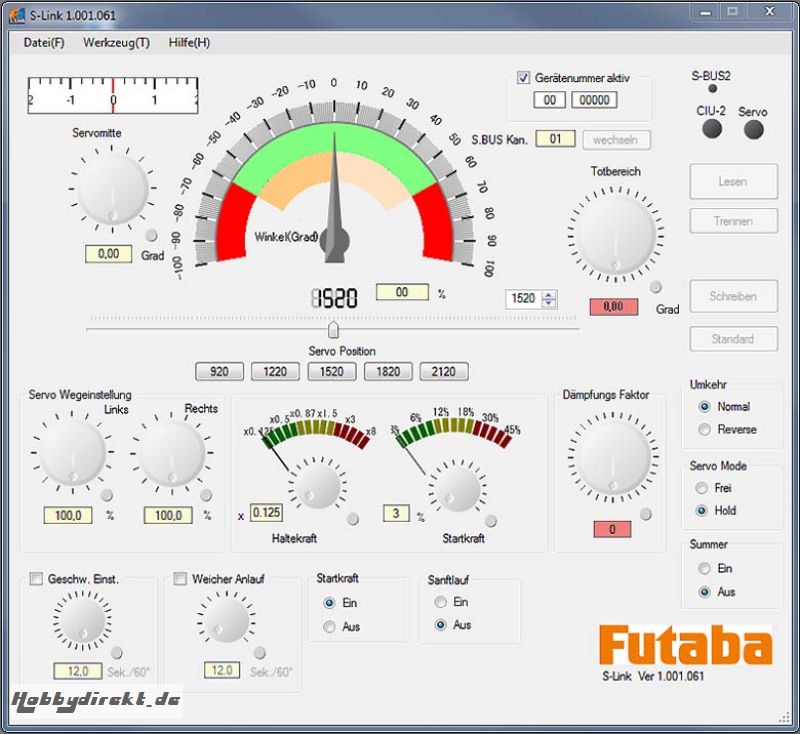 Servo BLS471SV Futaba F1810 1-F1810