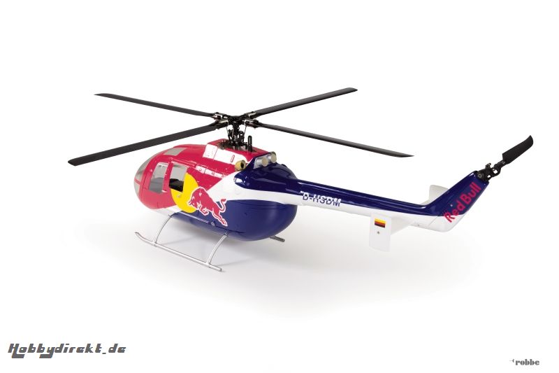 BO-105 Red Bull Rumpfsatz Flitework FW00150202 1-FW00150202