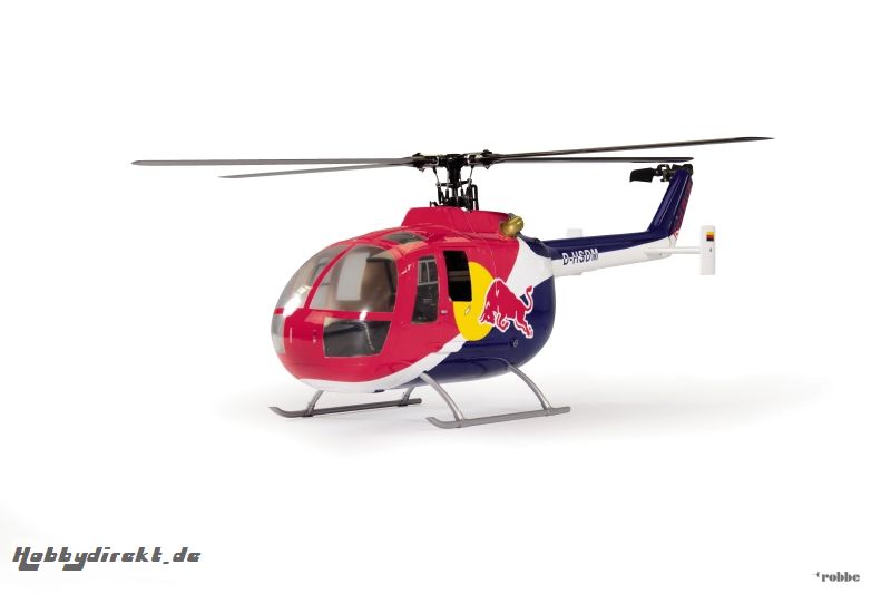 BO-105 Red Bull Rumpfsatz Flitework FW00150202 1-FW00150202