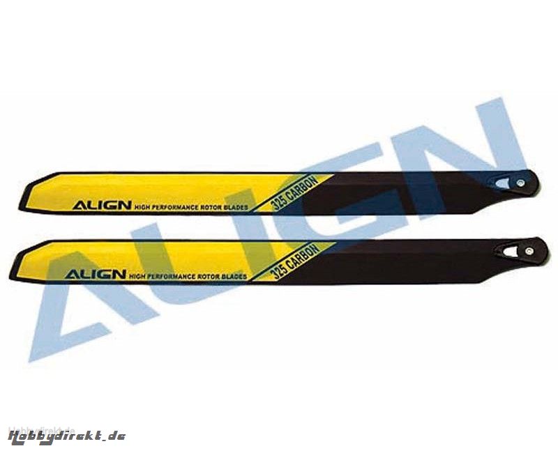 Hauptrotorbl.325 Carbon gelb Align Robbe HD323A 1-HD323A