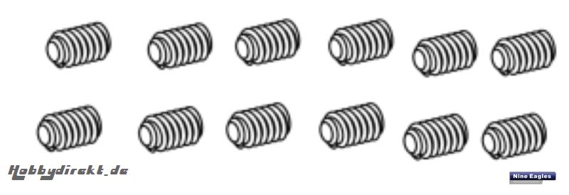 Innen-6kt.-Schraube M2x2 S.Pr Robbe NE251542 1-NE251542