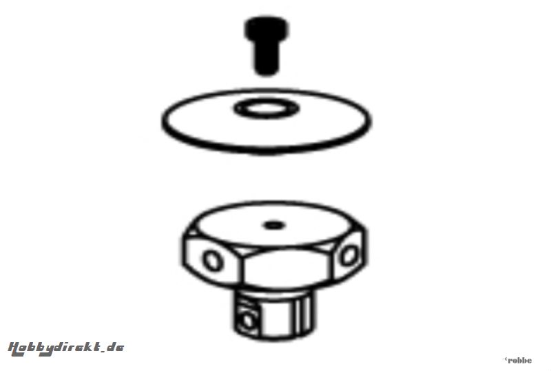 Rotorkopfset Solo Pro 290 Robbe NE251612 1-NE251612