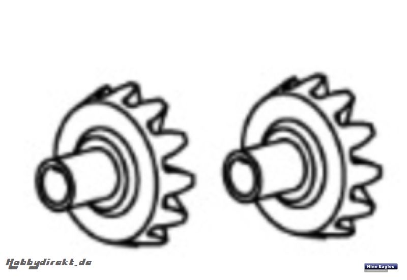 Heckgetriebe-Set B Solo Pro 3 Robbe NE251718 1-NE251718