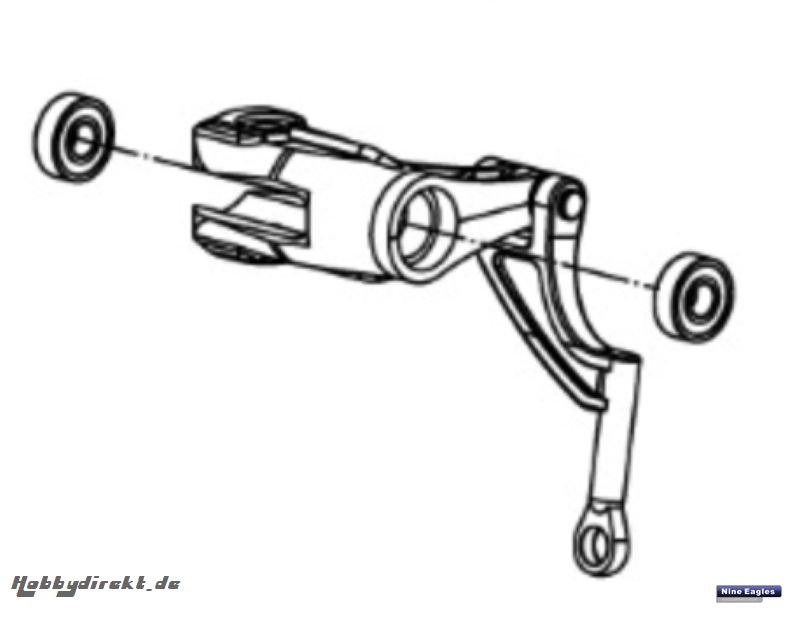 Rotorblatthalter Solo Pro 319 Robbe NE251721 1-NE251721