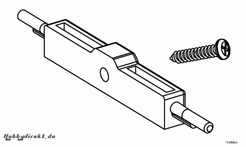 Halter Servo/Kabine Solo Pro Robbe NE251806 1-NE251806