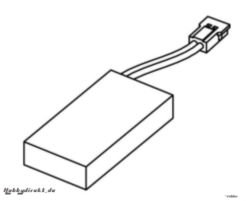 LiPo - Akku 3,7 V 350 mAh Nine Eagles Robbe NE252121 1-NE252121