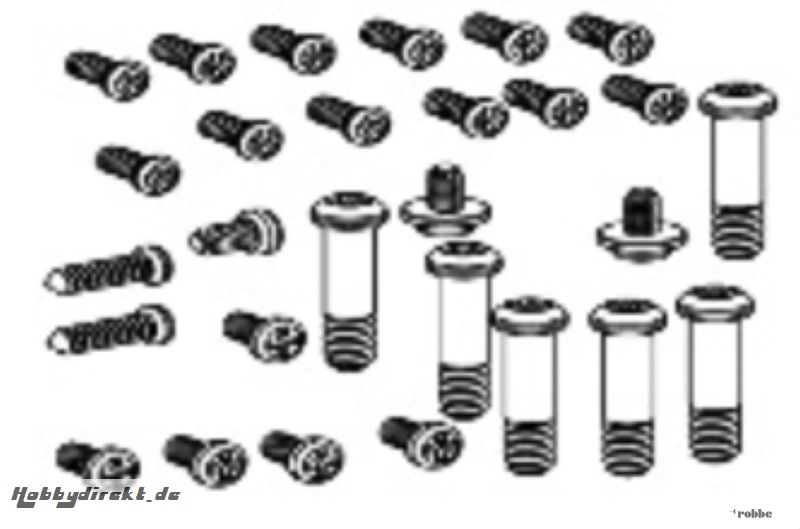 Schrauben-Set Solo Pro 130 Nine Eagles Robbe NE252205 1-NE252205