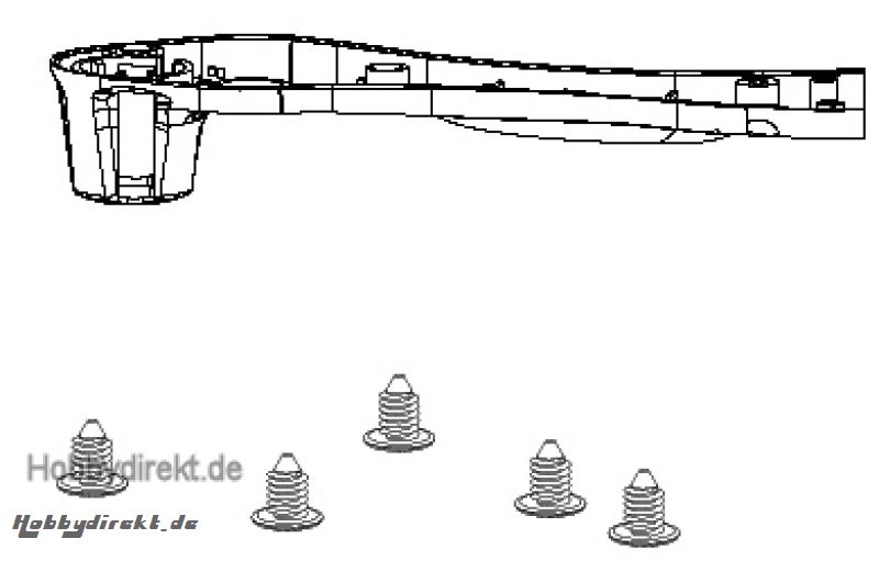 Motorhalterung vorne rechts G Nine Eagles Robbe NE252919 1-NE252919